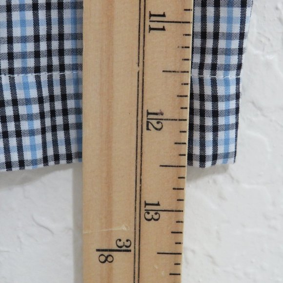 DKNY* Men's Short Sleeve Button Down Straight Hem Plaid Chest Pocket Shirt~ XXL - Picture 10 of 12